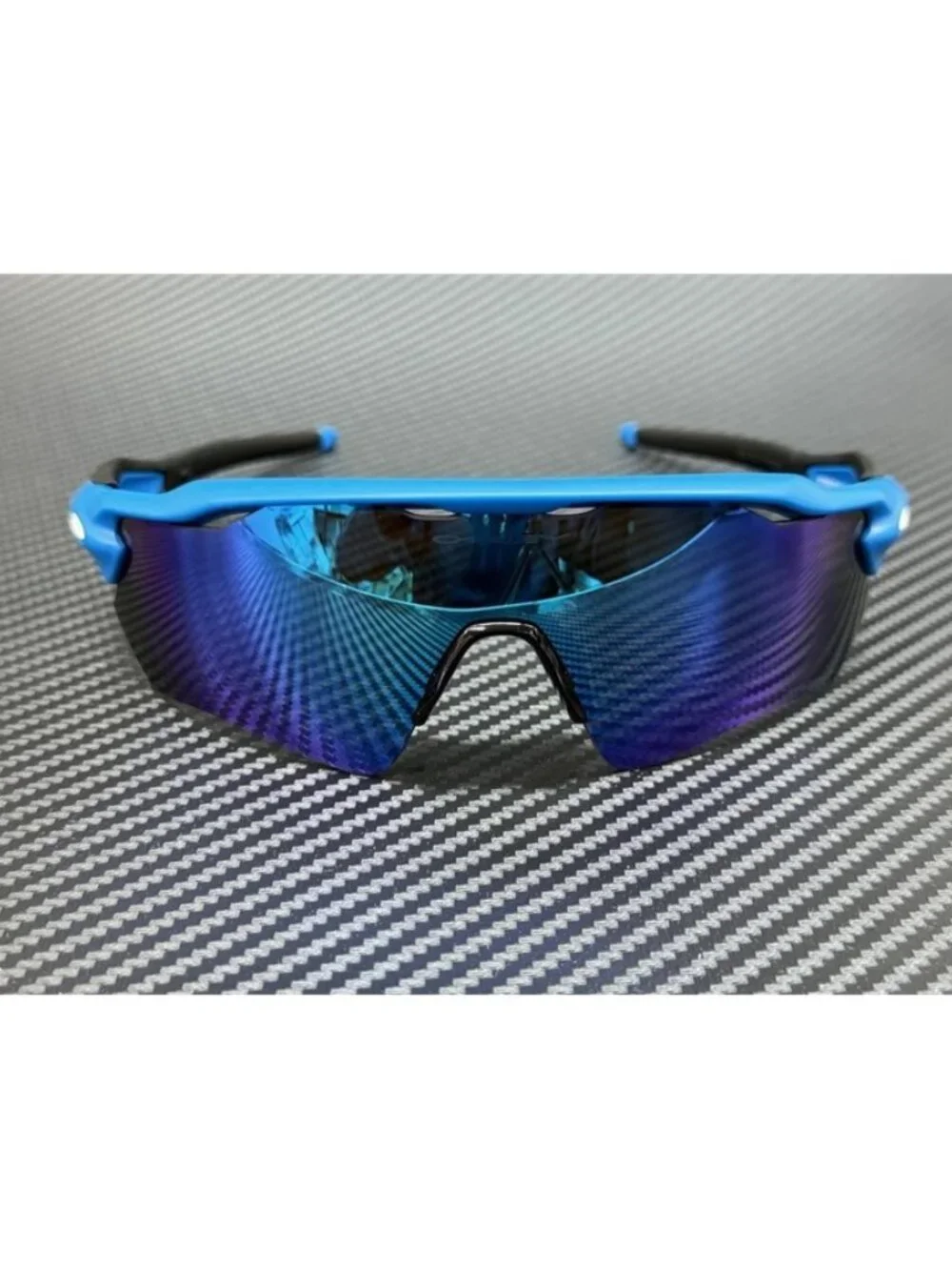 New Oakley Men Matte Sapphire Sunglasses 65-21-128